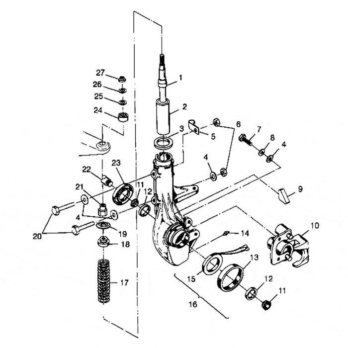 Threaded Spacer by Polaris