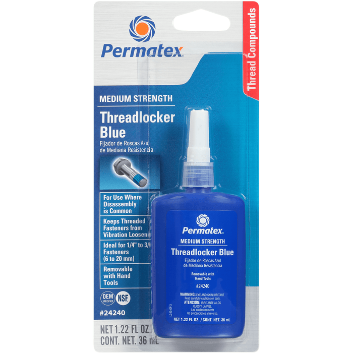 Threadlocker Blue By Permatex