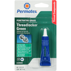 Threadlocker Green By Permatex 29000 Thread Locker 29000 Parts Unlimited