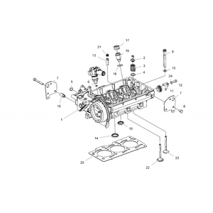 Three Hole Gasket Head by Polaris 3040099 OEM Hardware P3040099 Off Road Express