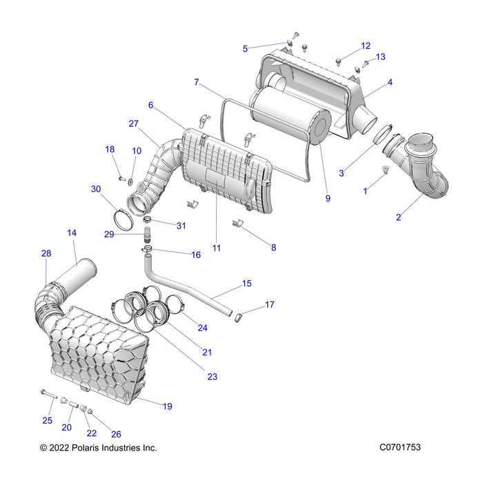 Throttle Body Boot by Polaris