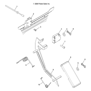 Throttle Cable by Polaris 7081366 OEM Hardware P7081366 Off Road Express