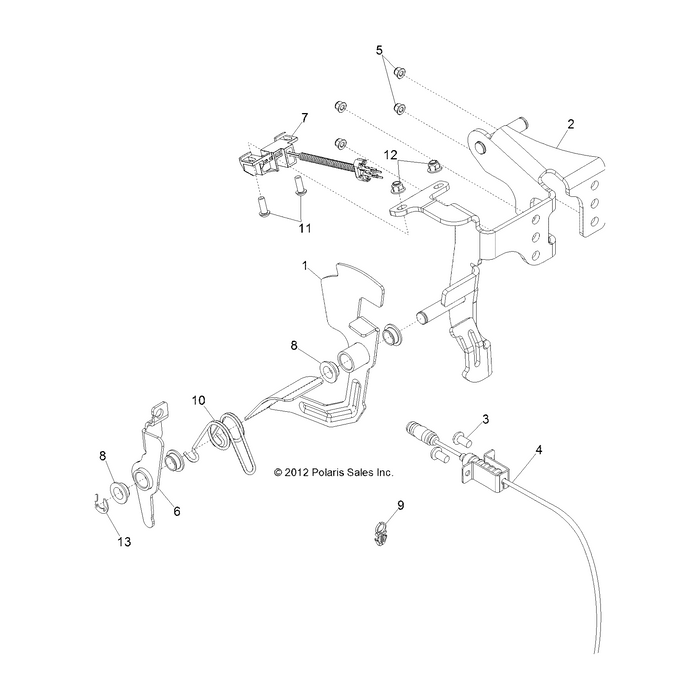 Throttle Cable by Polaris