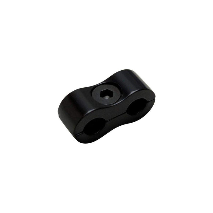 Throttle/Idle Cable Clamp Black by Motion Pro