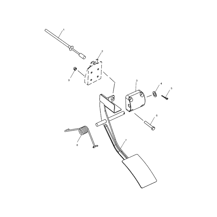 Throttle Pivot Block by Polaris