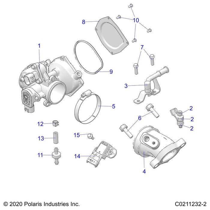 Throttle Position Sensor Assemb by Polaris