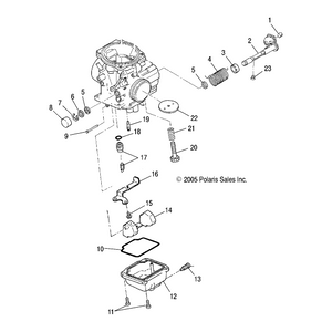 Throttle Shaft Assembly by Polaris 3131602 OEM Hardware P3131602 Off Road Express