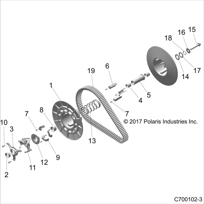 Thrust Washer by Polaris