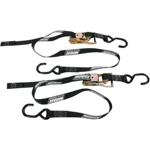 Tie Down 1" Ratchet Black by Moose Utility 3920-0297 Ratchet Strap 39200297 Parts Unlimited