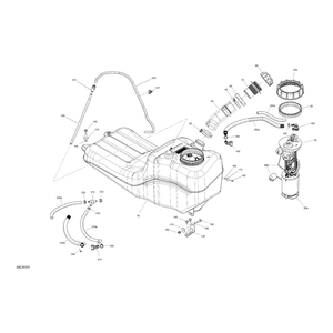 Tie Rap Mount (screwable) by Can-Am 515176795 OEM Hardware 515176795 Off Road Express Peach St