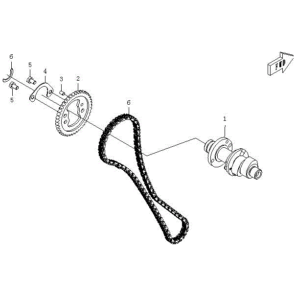 Timing Chain by CF Moto