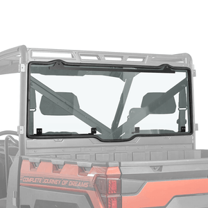 Tint Hard UTV Rear Windshield (Fit Roof) for Polaris Ranger by Kemimoto B0110-02003SK Rear Windshield B0110-02003SK Kemimoto