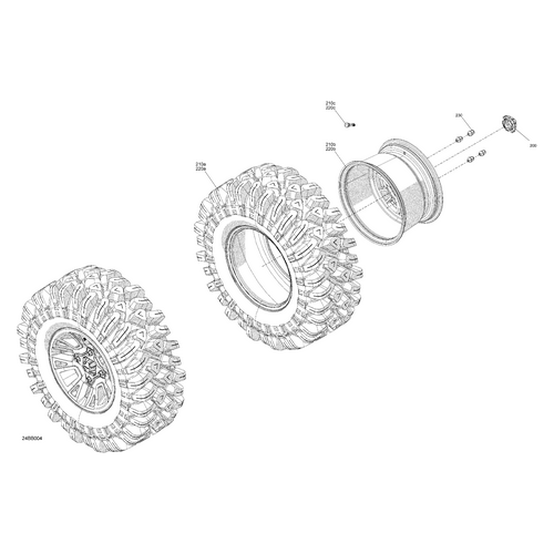 Tire 30X9R14 by Can-Am