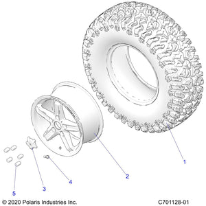 Tire-32 by Polaris 5416896 OEM Hardware P5416896 Off Road Express