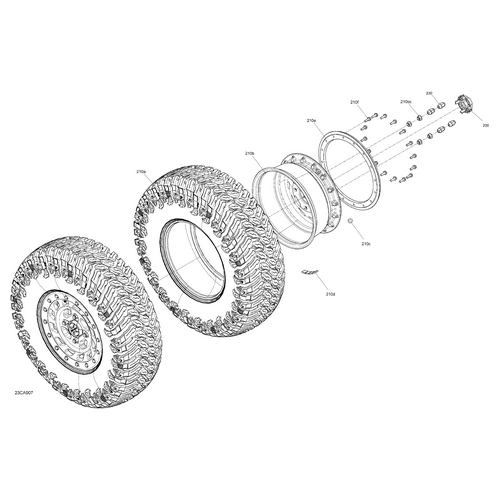 Tire 32X10R15 by Can-Am