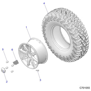 Tire 32X10R15Itp Coyote by Polaris 5416773 OEM Hardware P5416773 Off Road Express