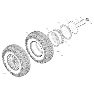 Tire by Can-Am 705402601 OEM Hardware 705402601 Off Road Express Peach St