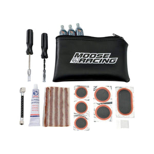 Tire Repair Kit w/ 3 CO2 by Moose Racing 0364-0033 Tire Patch 03640033 Parts Unlimited