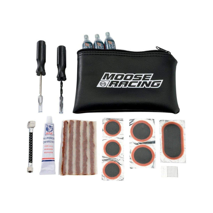 Tire Repair Kit w/ 3 CO2 by Moose Racing