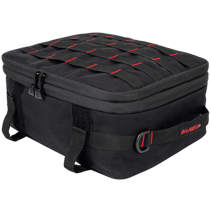 Top Box Bag Black 12"X10"X4.5" by Moto Pockets