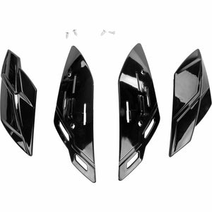 Top Front Vents Left/Right Black Ff-98/Md-01 by GMAX G001023 Helmet Accessory 72-3759 Western Powersports Drop Ship Black