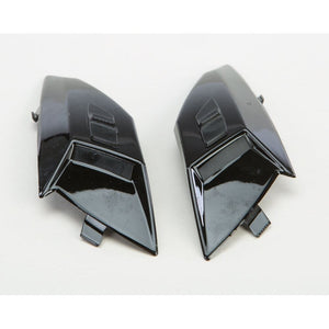 Top Front Vents Left/Right Black Of-77 by GMAX G077004 Helmet Accessory 72-3775 Western Powersports Drop Ship Black