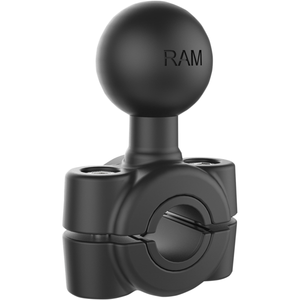 Torque Handlebar/Rail Mount Base With 1" Ball By Ram Mounts RAMB408-37-62U Device Mount Adapter 0636-0059 Parts Unlimited