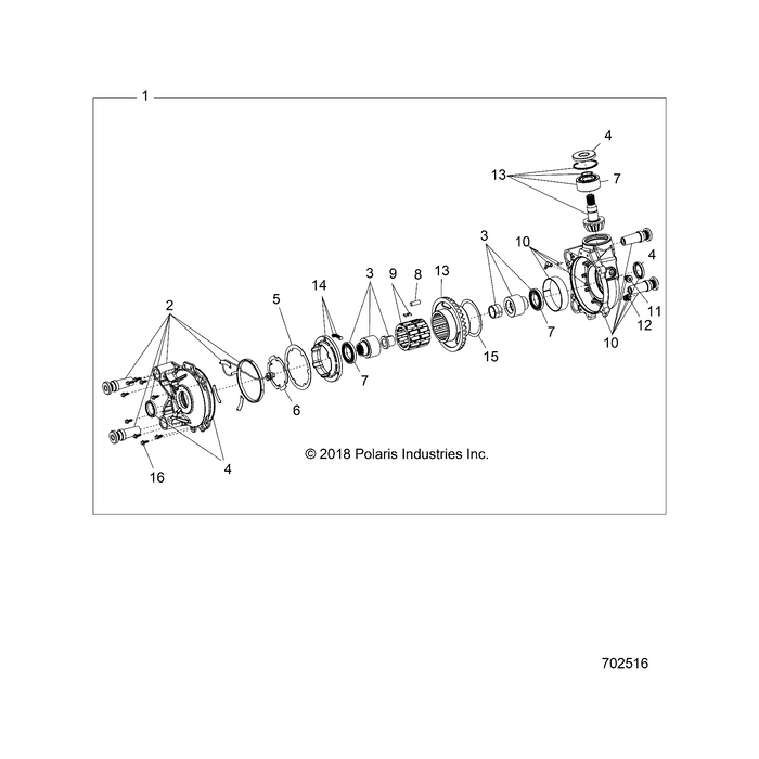 Torsion Retainer Assembly by Polaris