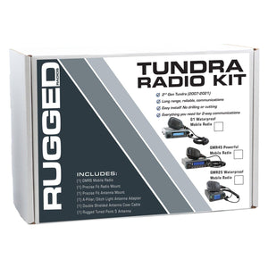 Toyota Tundra Two-Way Gmrs Mobile Radio Kit by Rugged Radios Rugged Radios