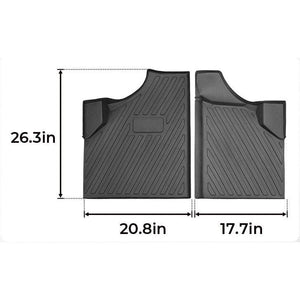 TPE Floor Mats for Can-Am Defender 2016-2023 by Kemimoto B0107-00901BK Floor Mat B0107-00901BK Kemimoto