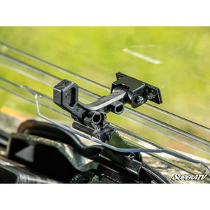 Tracker 500S Scratch-Resistant Flip Windshield by SuperATV FWS-TR-500S-70 Folding Windshield FWS-TR-500S-70 SuperATV