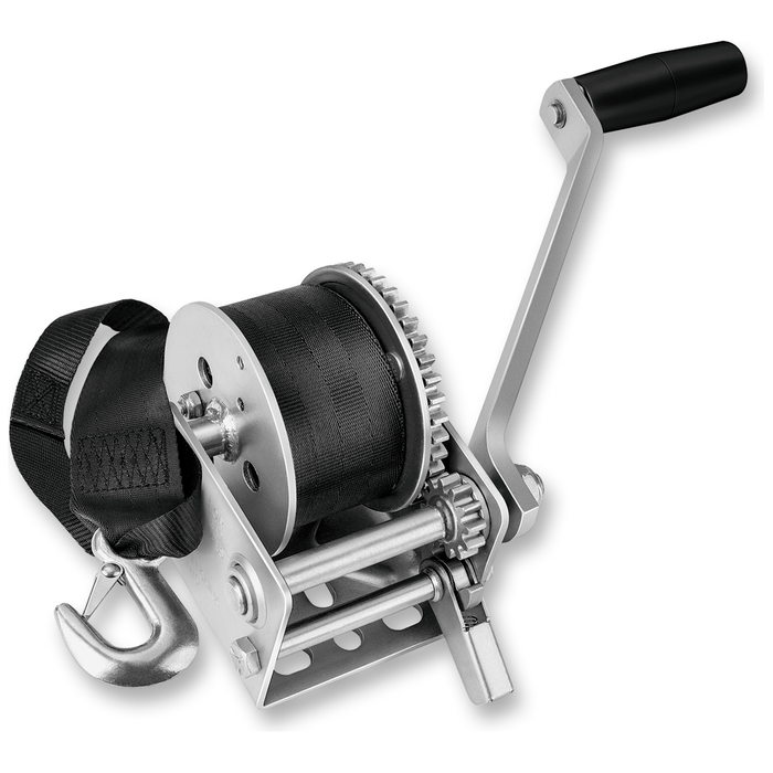 Trailer Hand Winch With Strap By Fulton Performance