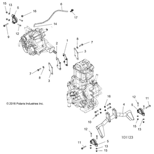 Trans Weld, Inner, Left by Polaris 1018420 OEM Hardware P1018420 Off Road Express