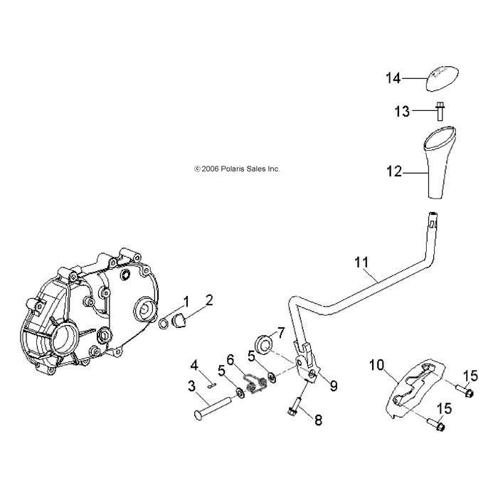 Transmission Lever Knob by Polaris