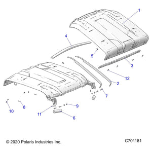 Trim-Edge,Pvc,Adhesive,90Mm by Polaris 8360163-90 OEM Hardware P8360163-90 Off Road Express