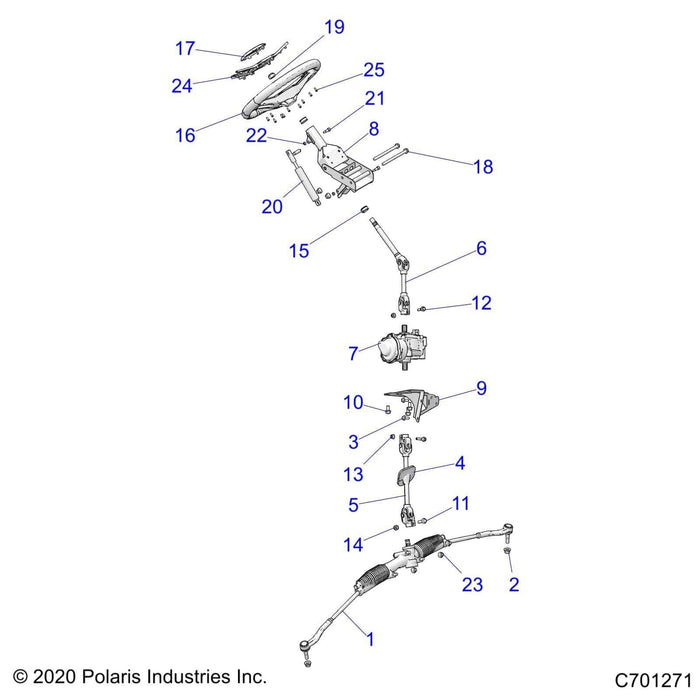 Trim-Steering Wheel,Xp,P.Mltd by Polaris