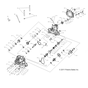 Triple Lip Seal by Polaris 3234739 OEM Hardware P3234739 Off Road Express