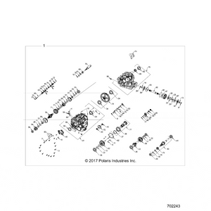 Triple Lip Seal by Polaris 3235848 OEM Hardware P3235848 Off Road Express