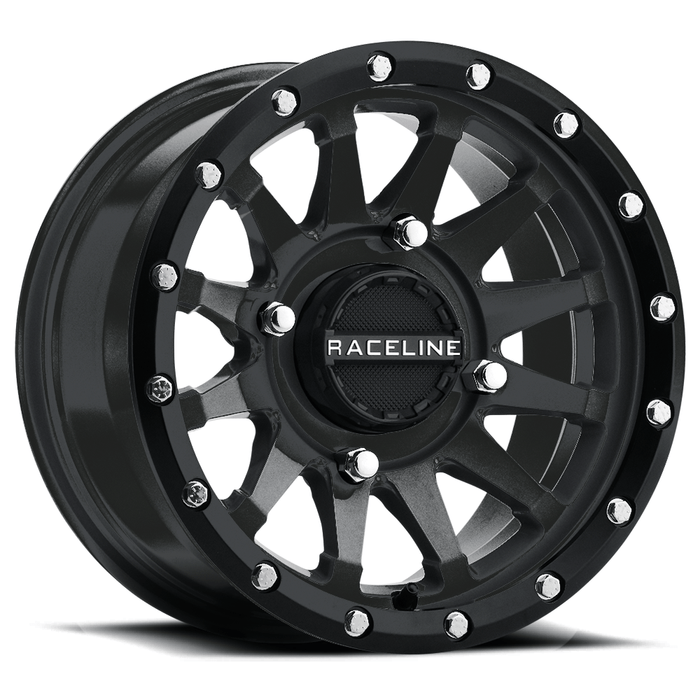 Trophy Wheel Kit w/ Mud Terrain Tire 14X7 4/156 6+1 Black by Raceline