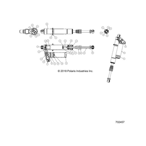 Tube-B.O. Cup 210-74-240 by Polaris 1501280 OEM Hardware P1501280 Off Road Express