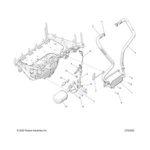 Tube-Dipstick by Polaris 3023415 OEM Hardware P3023415 Off Road Express