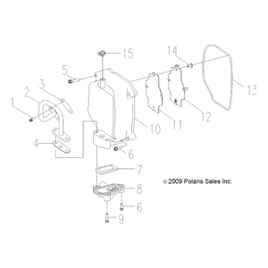 Tube-Intake by Polaris 454455 OEM Hardware P454455 Off Road Express