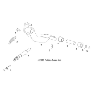 Tube-Spacer by Polaris 454435 OEM Hardware P454435 Off Road Express