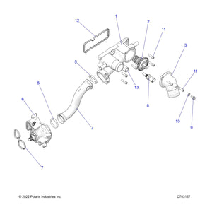 Tube-Transfer by Polaris 3024146 OEM Hardware P3024146 Off Road Express