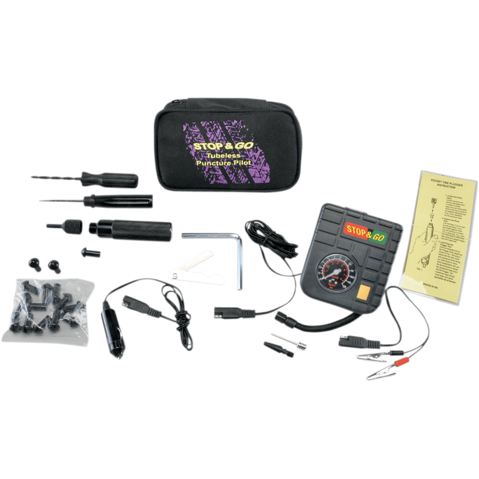 Tubeless Puncture Pilot Kit By Stop & Go International