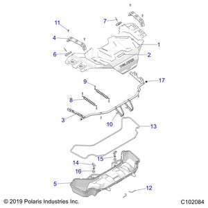 Turn Latch, 1/4 by Polaris 7081730 OEM Hardware P7081730 Off Road Express