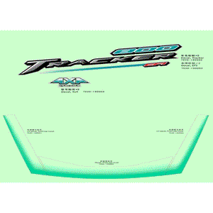 U8 Decal Kit by CF Moto 7030-1900A0 OEM Hardware 7030-1900A0 Northstar Polaris