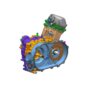 Uforce 500 Engine 2018 And Newer(Truck Freight) by CF Moto 0GRB-A1B000-0840 OEM Hardware 0GRB-A1B000-0840 Northstar Polaris