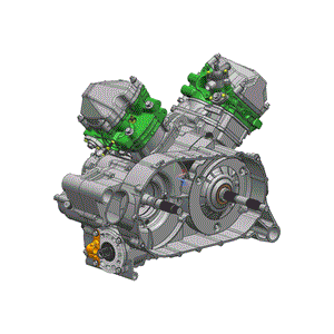 Uforce 800 Engine 2018 And Newer. (Truck Freight) (Engine Complete) by CF Moto 0800-N3B000-0840 OEM Hardware 0800-N3B000-0840 Northstar Polaris