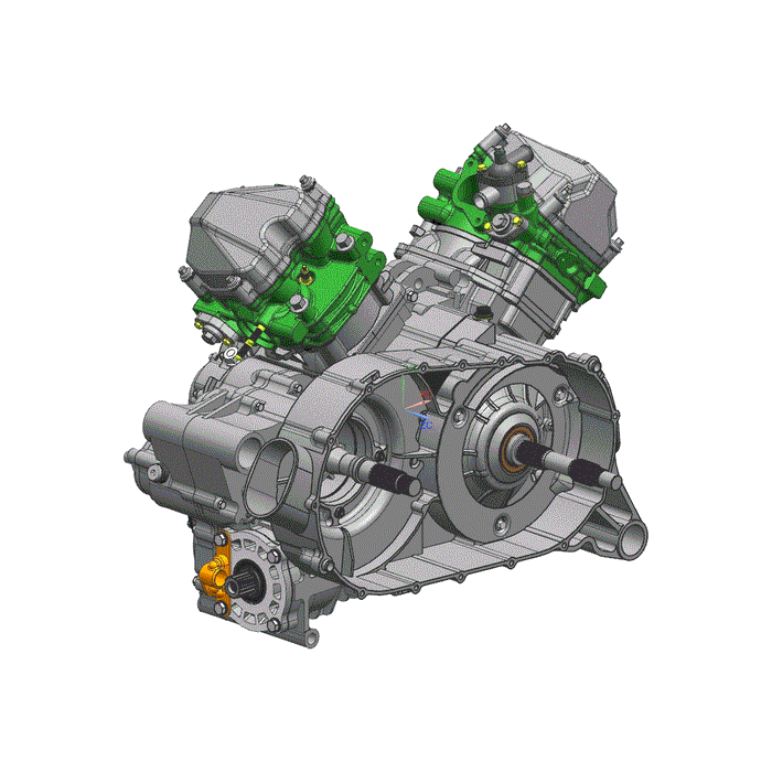 Uforce 800 Engine 2018 And Newer. (Truck Freight) (Engine Complete) by CF Moto